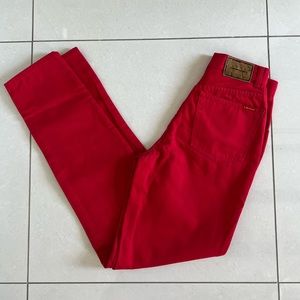 Red Vintage Lawman jeans